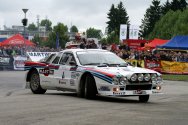 Rallye Český Krumlov: Lancia 037 Rally na českobudějovickém výstavišti